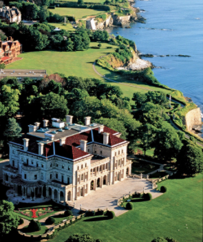 Newport Mansions and Cliff walk 
